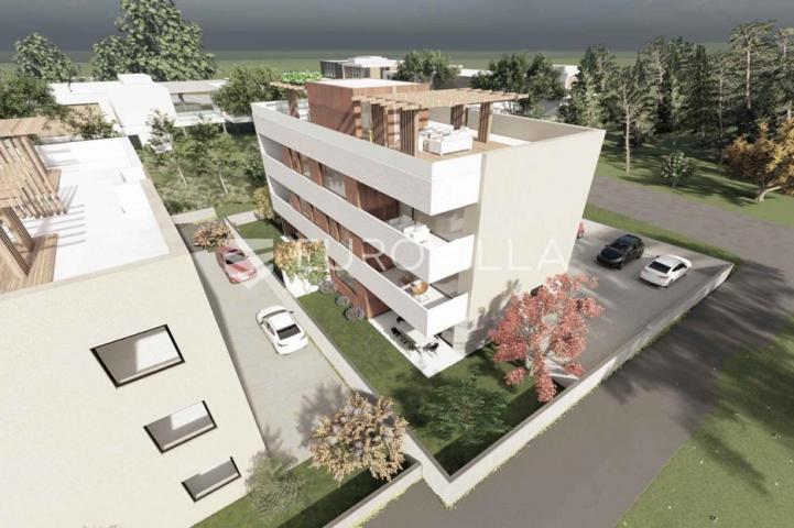 Zadar, Borik, ekskluzivan penthouse s krovnom terasom, 109,89 m², S6