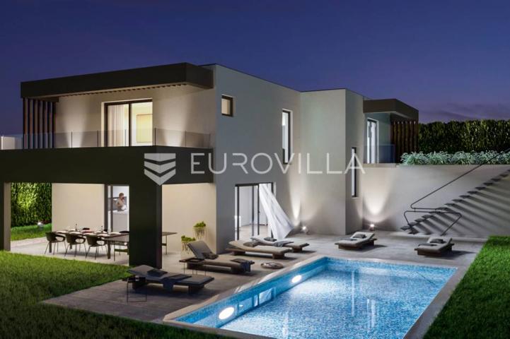 Istra, Zartinj, atraktivna vila 220m2 sa bazenom novogradnja