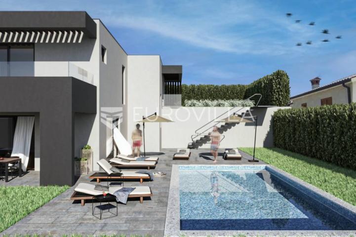 Istra, Zartinj, atraktivna vila 220m2 sa bazenom novogradnja