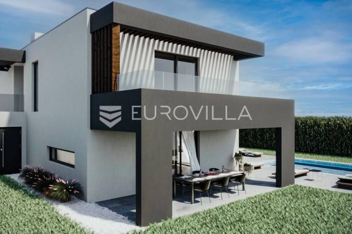 Istra, Zartinj, atraktivna vila 220m2 sa bazenom novogradnja