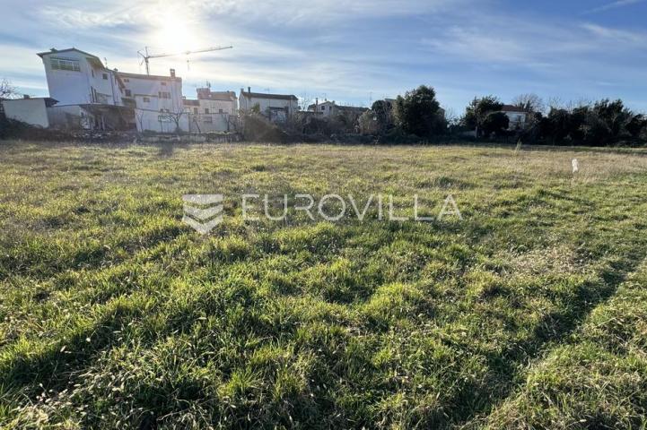 Istra, Poreč okolica- građevinsko zemljište s pogledom na more 