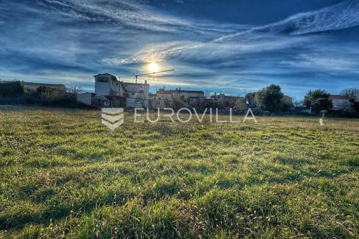 Istra, Poreč okolica- građevinsko zemljište s pogledom na more 