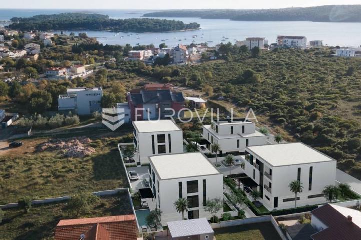 Istra, Medulin, odličan trosoban stan s POGLEDOM NA MORE, 62.73 m²