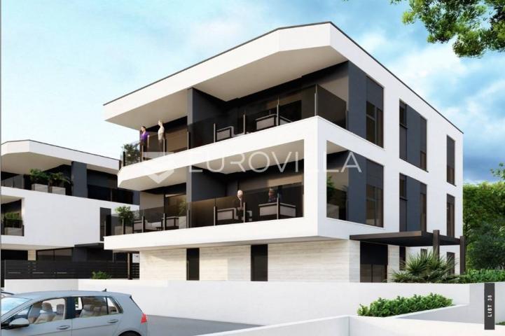 Istra, Medulin, odličan trosoban stan s POGLEDOM NA MORE, 62.73 m²