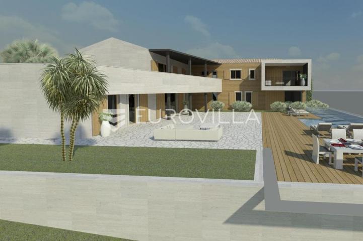 Istra, Buje, atraktivno zemljište 3906m2 od čega 1045m2 građevinsko - otvoreni pogled na more