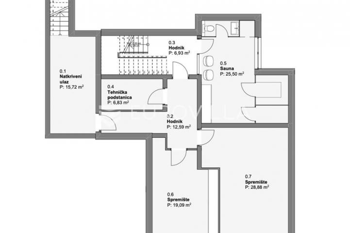 Vodice, prekrasna i prostrana vila s bazenom, 730,25 m²