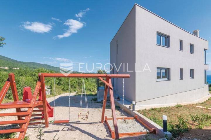 Raša, Drenje, kuća s predivnim pogledom na more
