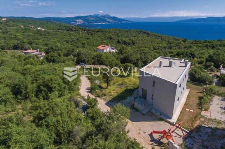 Raša, Drenje, kuća s predivnim pogledom na more