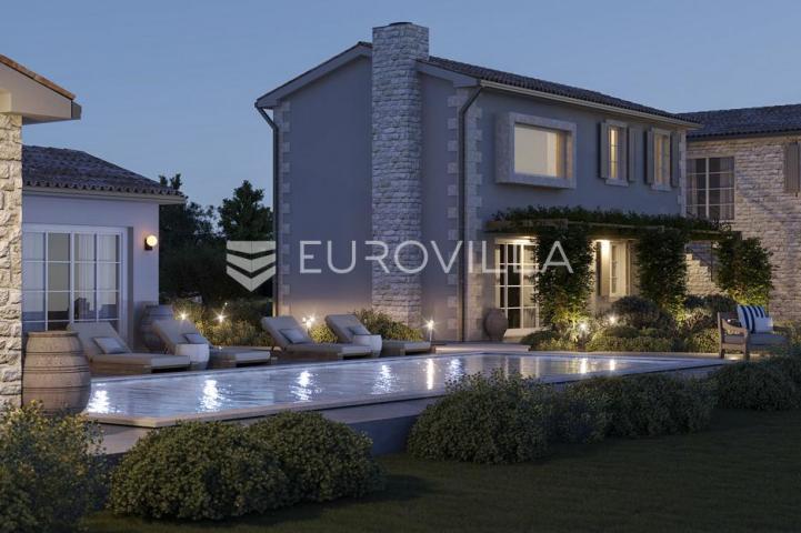 Istra, Kringa, građevinsko zemljište za autohtonu istarsku stanciju blizu mora 