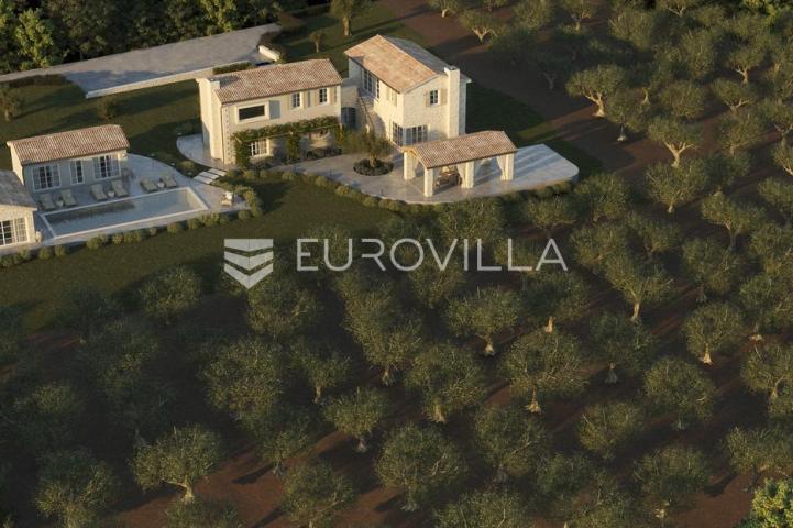 Istra, Kringa, građevinsko zemljište za autohtonu istarsku stanciju blizu mora 