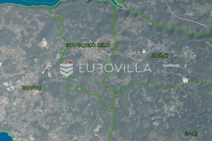 Istra, Rovinjsko selo, poljoprivredno zemljište 7217m2