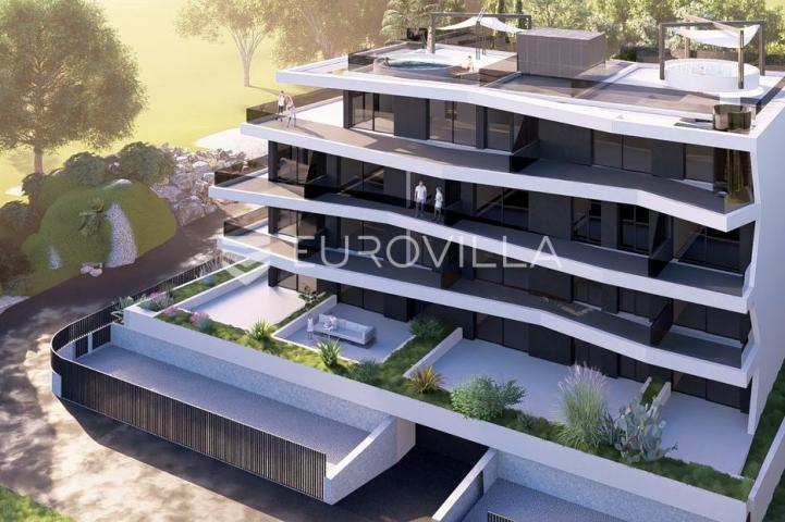 Primošten, prekrasan stan s garažom i pogledom na more, 93 m²