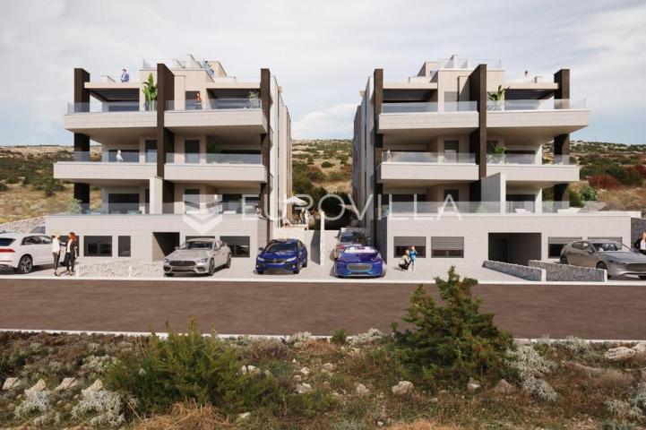 Pag, Šimuni dvosoban penthouse 88,74 m² s pogledom na more