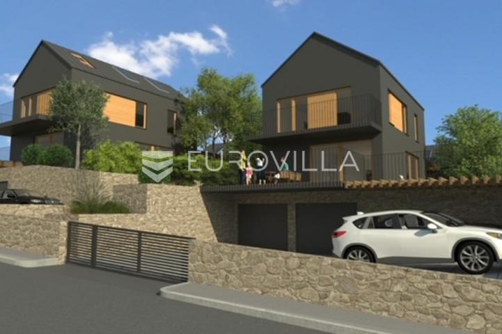 Samobor, Konšćica, građevinsko zemljište 2630 m2 s projektom za urbane vile