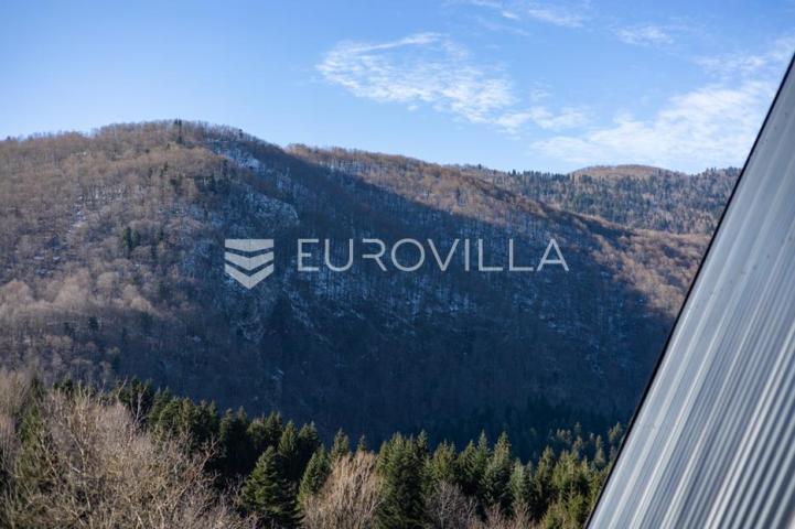 Delnice, ekskluzivna villa s bazenom, površine 298 m²