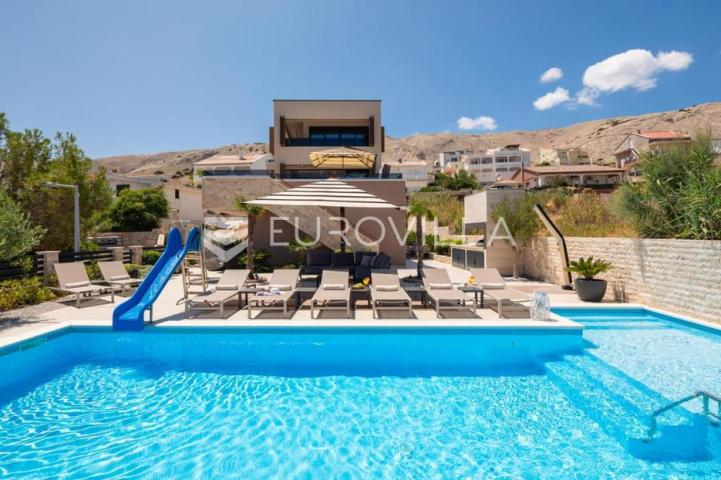 Pag prekrasna villa sa pogledom na more 350 m² na 200 metara od mora