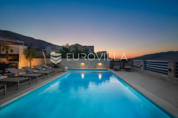 Pag prekrasna villa sa pogledom na more 350 m² na 200 metara od mora