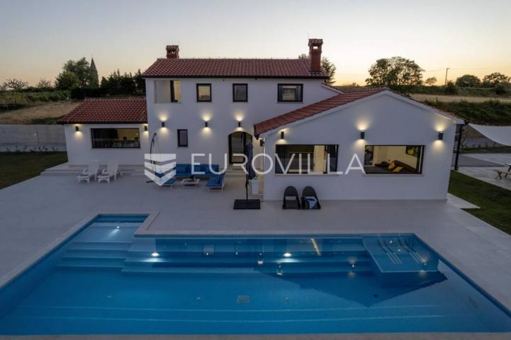 Istra, Vrh, Villa s predivnim panoramskim pogledom