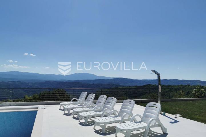 Istra, Vrh, Villa s predivnim panoramskim pogledom