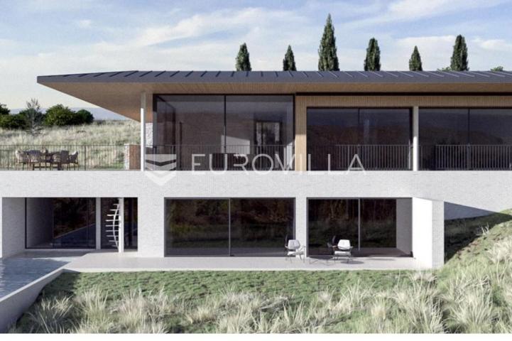 Istra, Krasica – Građevinsko zemljište, 2000 m², s panoramskim pogledom na more