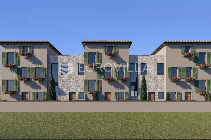 Istra, Poreč, NOVOGRADNJA, modena kuća u nizu 83,45 M2