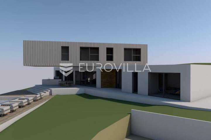 Istra, Buzet, građevinsko zemljište s idejnim projektom