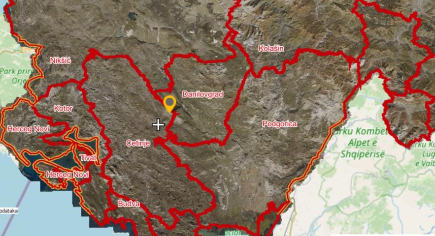 Plac, 1.158,761m2, Markovina, Cetinje