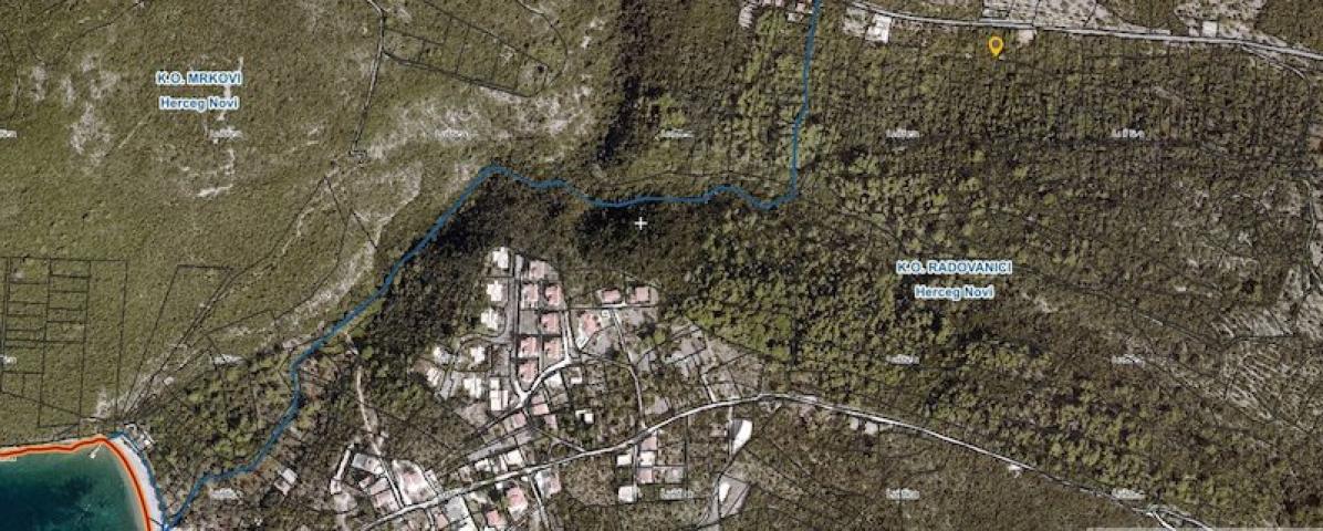 Plac, 1200m2, Luštica, Herceg Novi