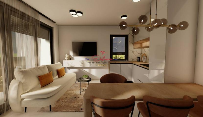 Vir, Apartman S4 s krovnom terasom i pogledom na more