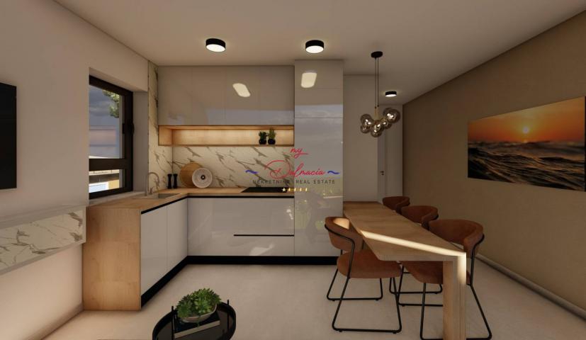 Vir, Apartman S4 s krovnom terasom i pogledom na more