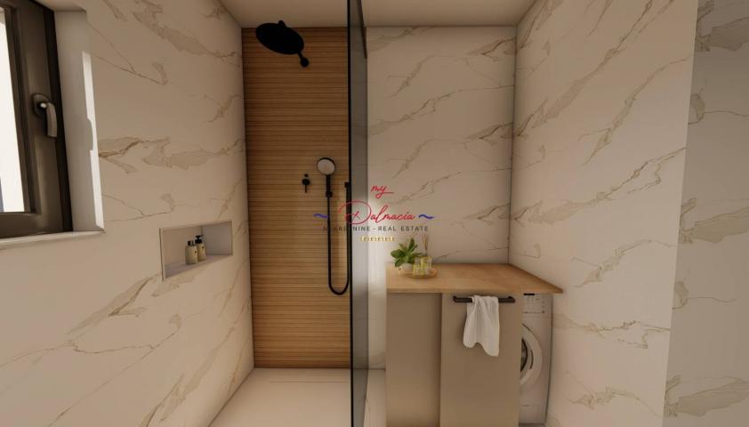 Vir, Apartman S4 s krovnom terasom i pogledom na more