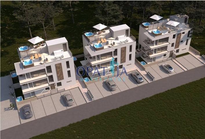 Vir 50m do mora, luksuzni apartman S1 ekskluzivna lokacija