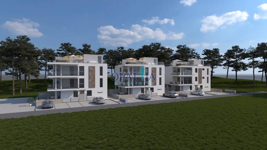 Vir 50m do mora, luksuzni apartman S1 ekskluzivna lokacija