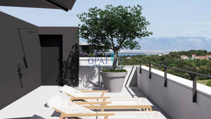 Vir, Apartman S3 s pogledom na more i krovnom terasom