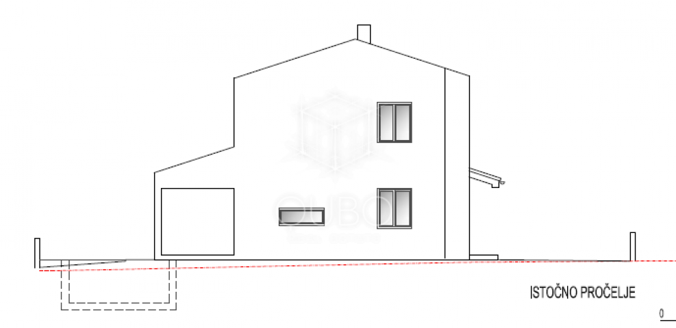 Istra, Marčana — Parcela spremna za gradnju moderne kuće s bazenom, 323 m²