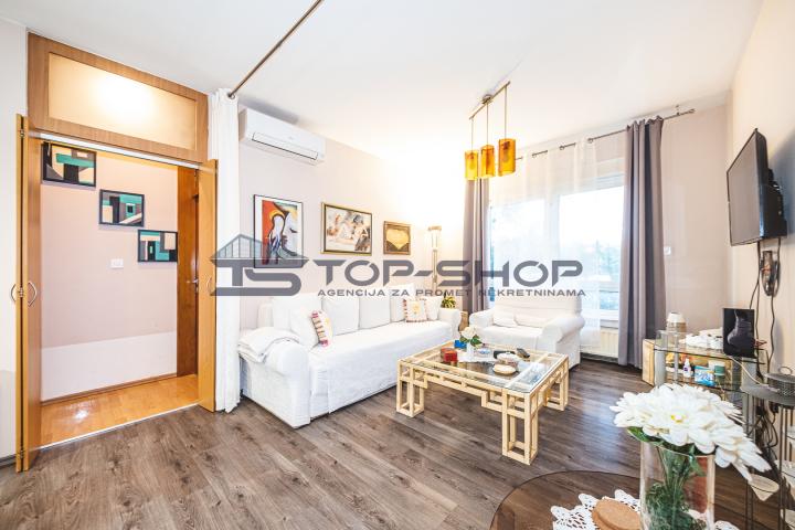 Maksimir, Ravnice, Trosoban stan u visokom prizemlju s spremištem 76,83m2