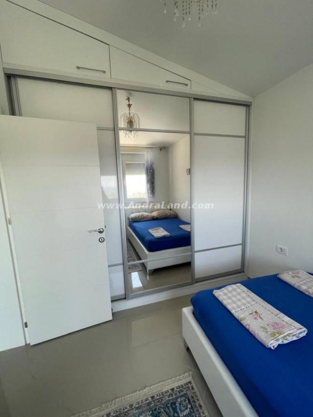 Spacious Two-Bedroom Apartment with Direct Sea View – 100m from the Beach, Bar