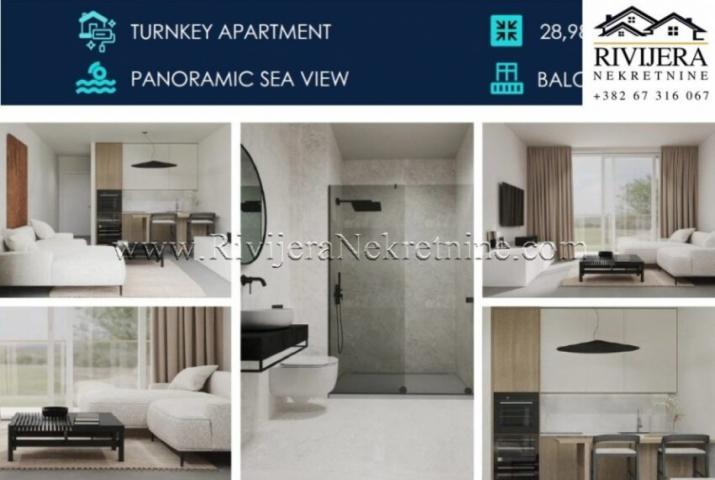 Na prodaju studio apartman u elitnom stambenom kompleksu Tivat