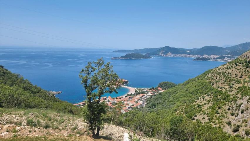 Opremljen trosoban stan 90 m² sa panoramskim pogledom na more – Blizikuće, Budva
