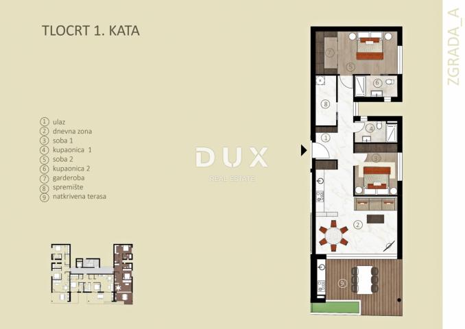 ISTRIEN, NOVIGRAD – Komfortable Wohnung in einem luxuriösen Neubau