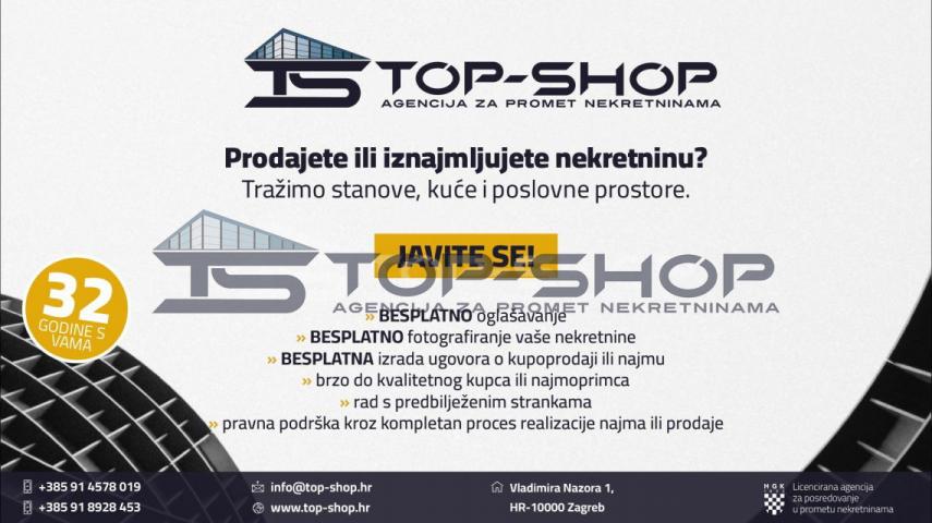 Vinogradska cesta , odlična  novi stan  površine 200 m2
