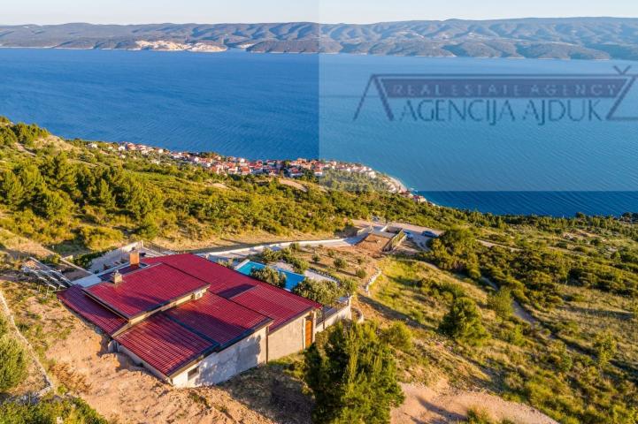 Omiš vila Stanići top lokacija - intima - pogled na more