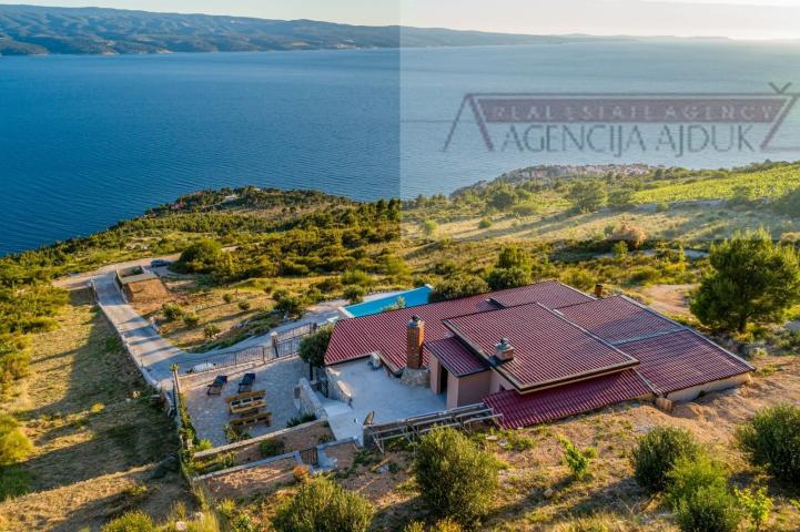 Omiš vila Stanići top lokacija - intima - pogled na more
