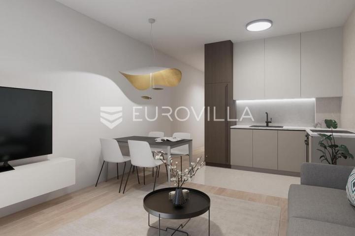 Omiš, trosoban stan u novogradnji na mirnoj lokaciji okruženoj zelenilom, 83,53 m²