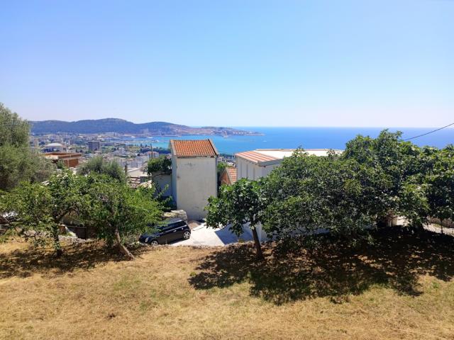 Plot for Sale in Šušanj, Bar with Panoramic Sea, Mountain, and City Views