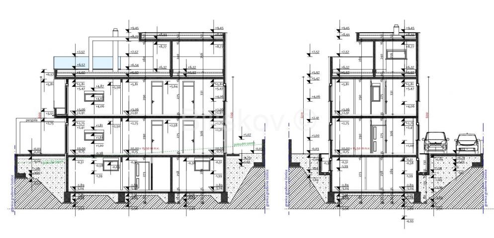 Prodaja, Pakoštane,3 sobni apartman u prizemlju 148m2 s terasom 