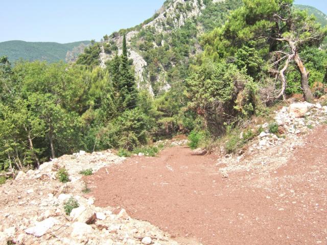 Građevinsko zemljiste iznad Budve 
