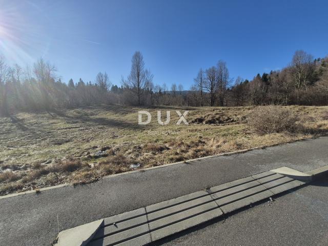GORSKI KOTAR, FUŽINE - građevinsko zemljište 1198 m2 - investicijska prilika!