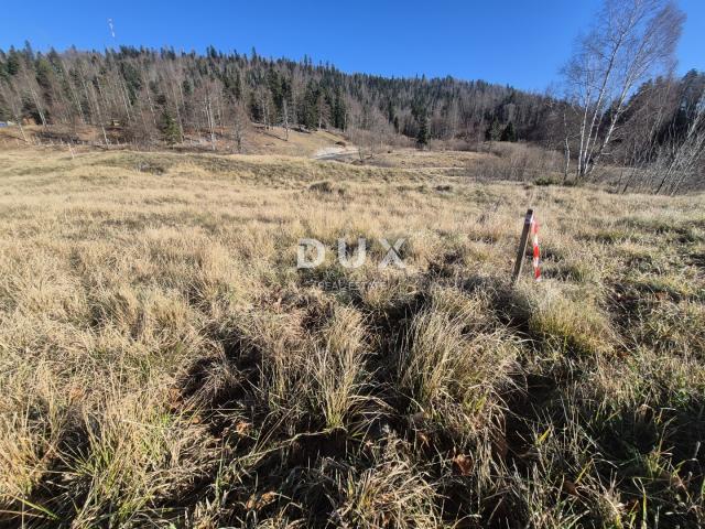 GORSKI KOTAR, FUŽINE - građevinsko zemljište 1213 m2 - investicijska prilika!