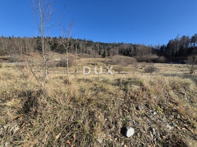 GORSKI KOTAR, FUŽINE - građevinsko zemljište 1213 m2 - investicijska prilika!